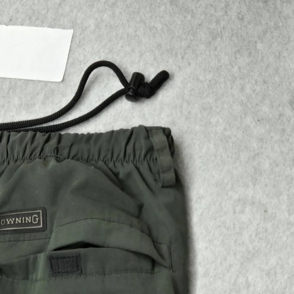 Browning Men Pants L/G Green Goretex Rain Pants Microfiber 302-511 READ